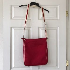 World Of Journals Red Messenger Bag